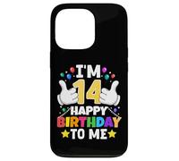 J'Ai 14 Ans Joyeux Anniversaire à Moi, 14e Anniversaire Amusant Coque pour iPhone 13 Pro
