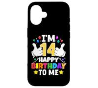 J'Ai 14 Ans Joyeux Anniversaire à Moi, 14e Anniversaire Amusant Coque pour iPhone 16