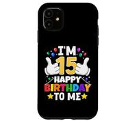 J'Ai 15 Ans Joyeux Anniversaire à Moi, 15e Anniversaire Amusant Coque pour iPhone 11