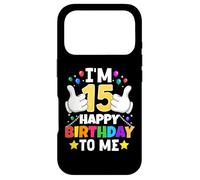 J'Ai 15 Ans Joyeux Anniversaire à Moi, 15e Anniversaire Amusant Coque pour iPhone 17 Pro