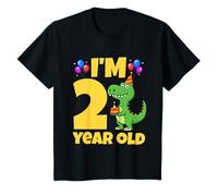 J'Ai 2 Ans, Dinosaure, garçon, Anniversaire, T-Rex, 2e Anniversaire T-Shirt