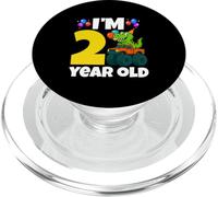 J'Ai 2 Ans, Monster Truck, Dinosaure, Anniversaire, garçon PopSockets PopGrip pour MagSafe