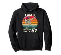 J'Ai 3 Ans, 3e Anniversaire, 67 Ans, Fête comme si J'avais 6 Ans, 7 garçons Sweat à Capuche