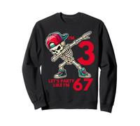 J'Ai 3 Ans, 3e Anniversaire, 67 Ans, Fête comme si J'avais 6 Ans, 7 garçons Sweatshirt