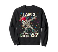 J'Ai 3 Ans, 3e Anniversaire, 67 Ans, Fête comme si J'avais 6 Ans, 7 garçons Sweatshirt
