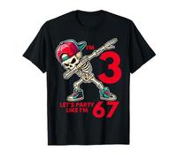 J'Ai 3 Ans, 3e Anniversaire, 67 Ans, Fête comme si J'avais 6 Ans, 7 garçons T-Shirt
