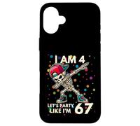 J'Ai 4 Ans, 4e Anniversaire, 67 Ans, Fête comme si J'avais 6 Ans, 7 garçons et Enfants Coque pour iPhone 16 Plus