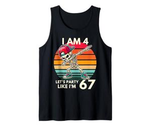 J'Ai 4 Ans, 4e Anniversaire, 67 Ans, Fête comme si J'avais 6 Ans, 7 garçons et Enfants Débardeur