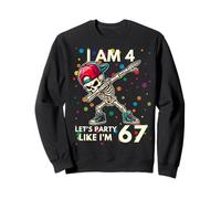 J'Ai 4 Ans, 4e Anniversaire, 67 Ans, Fête comme si J'avais 6 Ans, 7 garçons et Enfants Sweatshirt