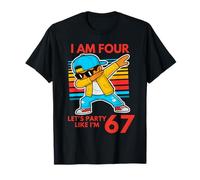 J'Ai 4 Ans, 4e Anniversaire, 67 Ans, Fête comme si J'avais 6 Ans, 7 garçons et Enfants T-Shirt