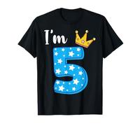 J'ai 5 ans, 5e anniversaire, 5 ans, joyeux anniversaire, garçons et enfants T-Shirt