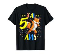 J'ai 5 Ans 5e Anniversaire Renard T-Shirt