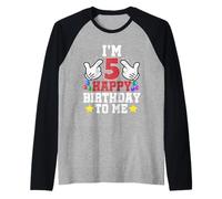 J'Ai 5 Ans, Joyeux Anniversaire, drôle, 5e Anniversaire, Boy Bday Manche Raglan