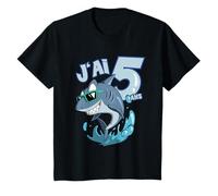 J'ai 5 ans Requin Birthday pour mon 5e anniversaire T-Shirt