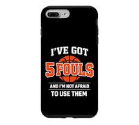 J'Ai 5 fautes et Je n'ai Pas Peur de Les Utiliser au Basket-Ball Coque pour iPhone 7 Plus/8 Plus
