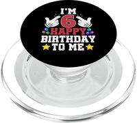 J'Ai 6 Ans, Joyeux Anniversaire, drôle, 6e Anniversaire, Boy Bday PopSockets PopGrip pour MagSafe
