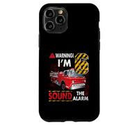J'ai 6 ans, Sound The Alarm, pompier, 6e anniversaire Coque pour iPhone 11 Pro
