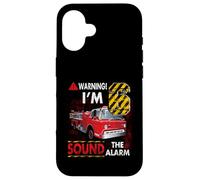 J'ai 6 ans, Sound The Alarm, pompier, 6e anniversaire Coque pour iPhone 16