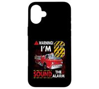 J'ai 6 ans, Sound The Alarm, pompier, 6e anniversaire Coque pour iPhone 16 Plus