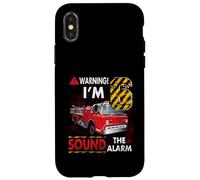 J'ai 6 ans, Sound The Alarm, pompier, 6e anniversaire Coque pour iPhone X/XS