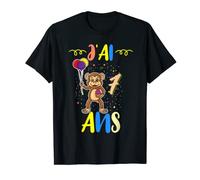 J'ai 7 Ans 7e Animal De Zoo Singe Anniversaire T-Shirt