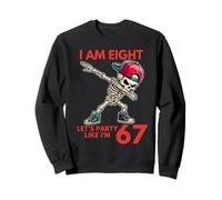 J'Ai 8 Ans, 8e Anniversaire, 67 Ans, Fête comme si J'avais 6 Ans, 7 garçons et Enfants Sweatshirt