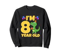 J'Ai 8 Ans, Dinosaure, Anniversaire, garçon, T-Rex, 8e Anniversaire Sweatshirt