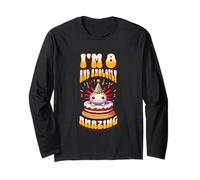 J'ai 8 ans et Axolotly Amazing Funny Axolotl, 8e anniversaire, enfants Manche Longue