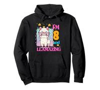 J'ai 8 ans et c'est un anniversaire incroyable pour les amoureux des lamas Sweat à Capuche