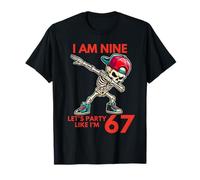 J'Ai 9 Ans, 9e Anniversaire, 67 Ans, Fête comme si J'avais 6 Ans, 7 garçons et Enfants T-Shirt