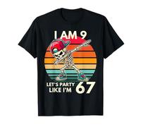 J'Ai 9 Ans, 9e Anniversaire, 67 Ans, Fête comme si J'avais 6 Ans, 7 garçons et Enfants T-Shirt