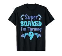 J'Ai 9 Ans : Water Soaker Birthday Squirt Blaster Bday T-Shirt