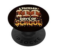 J'Ai abordé Les journées de Football de la rentrée Scolaire pour garçons et Enfants PopSockets PopGrip Adhésif