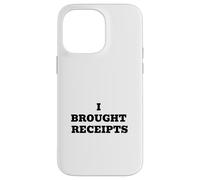 J'Ai apporté des reçus Coque pour iPhone 14 Pro Max