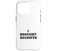 J'Ai apporté des reçus Coque pour iPhone 16 Pro