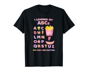 J'Ai appris Mon ABC, Couleurs Pastel Florales, mèmes mèmes Mignons pour Filles et Enfants T-Shirt