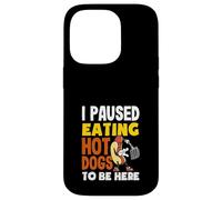 J'ai arrêté de manger des hot dogs pour être ici, amateur de hot dogs Coque pour iPhone 14 Pro