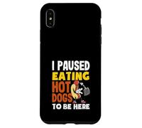 J'ai arrêté de manger des hot dogs pour être ici, amateur de hot dogs Coque pour iPhone XS Max
