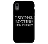 J'Ai arrêté de Piller pour ça ? Butin de mème de Noël Amusant pour Les Joueurs Coque pour iPhone XR