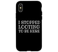 J'Ai arrêté de Piller pour être là, Un mème de Jeu Amusant MMO RPG RTS Coque pour iPhone X/XS