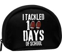J'Ai attaqué 100 Jours d'école Femmes et Filles Mignon Mode Porte-Monnaie Portefeuille Sac Changement Pochette Porte-clés