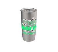 J'ai besoin d'argent, billets de cent dollars Hustler Gobelet isotherme en acier inoxydable double paroi