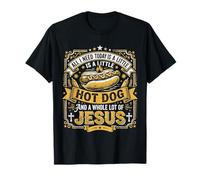 J'Ai Besoin de Hot Dog et de Beaucoup de Jésus, Dieu T-Shirt