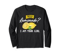 J'Ai Besoin de Limonade, Je suis ta Fille - Funny Lemonade Girl Manche Longue