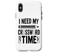 J'Ai Besoin De Mes Mots Croisés Casse-tête Focus Crew Coque pour iPhone X/XS