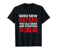 J'Ai Besoin de Nouveaux Ennemis, Les Anciens commencent à m'aimer T-Shirt Graphique avec Valeur