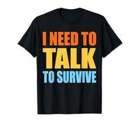 J'Ai Besoin de Parler pour survivre à Funny Friends, Noël 2024 T-Shirt