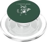 J'Ai Besoin de Pizzas et de Snacks, Blague Amusante sur Un Raton Laveur, Graphique Vintage PopSockets PopGrip pour MagSafe