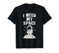 J'Ai Besoin de Plus d'astronautes spatiaux Flottant au-delà des problèmes Humains T-Shirt