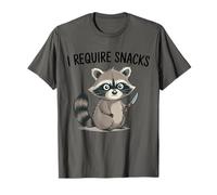 J'Ai Besoin de Snacks Raccoon Funny Trash Meme T-Shirt